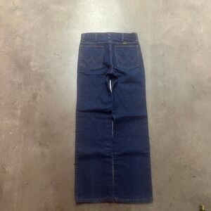 Wrangler men's blue western style straight leg cowboy jeans